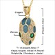 Hip Hop Personality Copper Snake Pendant Vintage Necklace