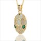 Hip Hop Personality Copper Snake Pendant Vintage Necklace
