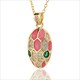 Hip Hop Personality Copper Snake Pendant Vintage Necklace