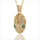Hip Hop Personality Copper Snake Pendant Vintage Necklace