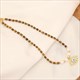 Stone Beaded Eye Pendant Necklace – Natural Elephant Clavicle Chain Jewelry