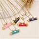 New Fashion Jewelry 3D Devil'S Eye Pendant Necklace Personalized Stainless Steel For Women