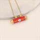New Fashion Jewelry 3D Devil'S Eye Pendant Necklace Personalized Stainless Steel For Women