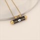 New Fashion Jewelry 3D Devil'S Eye Pendant Necklace Personalized Stainless Steel For Women