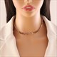 Colorful Thick Chain Necklace And Bracelet Set - Non-Fading Stainless Steel Jewelry