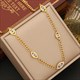 Vintage Eye Pendant Necklace Stainless Steel Choker