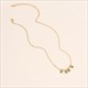 Multi Layer Chain Turquoise Eye Necklace Charm Stainless Steel