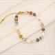 Stone Pearl Beaded Necklace Jewelry Stainless Steel New Fashion Handmade Colourful Natural Party Gift For Women Girls