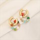 Stone Pearl Beaded Necklace Jewelry Stainless Steel New Fashion Handmade Colourful Natural Party Gift For Women Girls