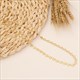 Soft Pottery Eye Pendant Necklace With Stainless Steel Collar Chain