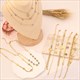 Stainless Steel Pendant Eye Necklace Clavicle Chain For Women