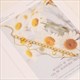 Stainless Steel Pendant Eye Necklace Clavicle Chain For Women