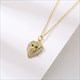 Leopard Charm Necklace Gold Lion Pendant Hip Hop Chain Jewelry For Women