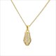 Leopard Charm Necklace Gold Lion Pendant Hip Hop Chain Jewelry For Women