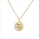 Leopard Charm Necklace Gold Lion Pendant Hip Hop Chain Jewelry For Women