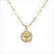 Leopard Charm Necklace Gold Lion Pendant Hip Hop Chain Jewelry For Women
