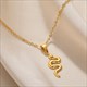 Pendant Necklace Cute Sun Round Necklaces Gold Color Stainless Steel Chain Jewelry Fashion Gift New Free Shipping For Women8K