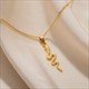 Pendant Necklace Cute Sun Round Necklaces Gold Color Stainless Steel Chain Jewelry Fashion Gift New Free Shipping For Women8K
