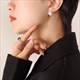 Vintage Fashion Pendant Necklace And Earring Set With Stainless Steel Chain