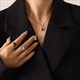 Vintage Fashion Pendant Necklace And Earring Set With Stainless Steel Chain