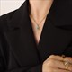 Vintage Fashion Pendant Necklace And Earring Set With Stainless Steel Chain