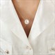 Irregular Baroque Bead Collarbone Necklace - Titanium Steel Colorfast Design