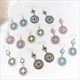 Bohemian Rainbow Flower Earrings Multi-Color Ethnic Fashion