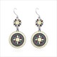 Bohemian Rainbow Flower Earrings Multi-Color Ethnic Fashion