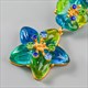 Resin Five-Pointed Star Dangle Drop Earrings For Women Girls Cute Y2K Accessories Jewelry Gifts Colorful Crystal Trend New