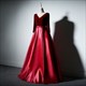 Long Sleeves Evening Dress Prom Party Dresses V Neck Long Formal Evening Gowns