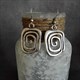 Drop Earrings For Women Punk Jewelry Hollow Handmade Statement Dangle Earrings Ethnic Antique Metal Vintage