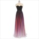 One Shoulder Bridesmaid Dresses Pleat Beading Elegant Wedding Party Evening Formal Prom A Line Gradual Chiffon Lace Up Back