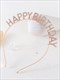 Happy Birthday Alphabet Stirnband Mit Strasssteinen Und Legierung
