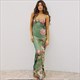 Suspender Dress Women Fashion Vneck Slim Long Skirt Club Robe Jy2359Sk Print Women'S Beach Party Summer Sleeveless