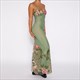 Suspender Dress Women Fashion Vneck Slim Long Skirt Club Robe Jy2359Sk Print Women'S Beach Party Summer Sleeveless