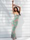 Floral Sleeveless Maxi Dress Print Elegant Backless Evening Party Swing