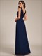 Chiffon Evening Dresses Sleeveless Vneck Sequin