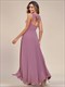 Backless Butterfly Design Chiffon Wholesale Bridesmaid Dresses