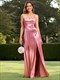 Evening Dresses Spaghetti Straps Side Split Wholesale Stain