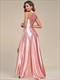 Wholesale Bridesmaid Dresses High Low Halter Neck Stain