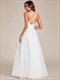 Wholesale Bridesmaid Dresses Backless V Neck Appliques Mesh
