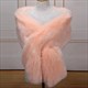 Women Autumn Winter Faux Fur Scarves Bridal Shawl Wraps Plush Scarf Wedding Party Cape Warm Bolero Shrug Lady Sexy