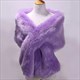 Women Autumn Winter Faux Fur Scarves Bridal Shawl Wraps Plush Scarf Wedding Party Cape Warm Bolero Shrug Lady Sexy