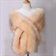 Women Autumn Winter Faux Fur Scarves Bridal Shawl Wraps Plush Scarf Wedding Party Cape Warm Bolero Shrug Lady Sexy