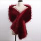 Women Autumn Winter Faux Fur Scarves Bridal Shawl Wraps Plush Scarf Wedding Party Cape Warm Bolero Shrug Lady Sexy