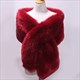 Women Autumn Winter Faux Fur Scarves Bridal Shawl Wraps Plush Scarf Wedding Party Cape Warm Bolero Shrug Lady Sexy