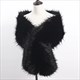 Women Autumn Winter Faux Fur Scarves Bridal Shawl Wraps Plush Scarf Wedding Party Cape Warm Bolero Shrug Lady Sexy