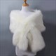 Women Autumn Winter Faux Fur Scarves Bridal Shawl Wraps Plush Scarf Wedding Party Cape Warm Bolero Shrug Lady Sexy