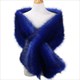 Women Autumn Winter Faux Fur Scarves Bridal Shawl Wraps Plush Scarf Wedding Party Cape Warm Bolero Shrug Lady Sexy