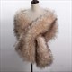Women Autumn Winter Faux Fur Scarves Bridal Shawl Wraps Plush Scarf Wedding Party Cape Warm Bolero Shrug Lady Sexy